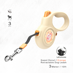 लक्जरी भारी शुल्क नायलॉन नो पुल कुत्ते को पड हैंडल और बड़े नस्ल कुत्तों के प्रशिक्षण और नियंत्रण के लिए चिंतनशील सिलाई के साथ - Product Image 2