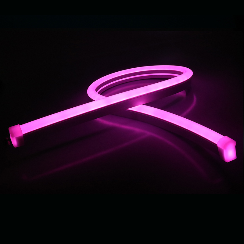 LED Strip Rope Light 12V/24V Food Grade Silicone 12x25mm Mono Ultra Bright Neon Flex IP65 Landscape Lighting Dimmable 5-Year · image 2