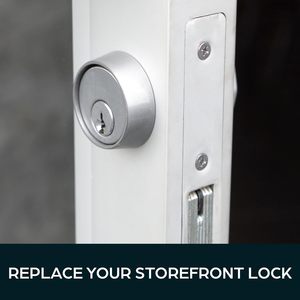 Cửa hàng cửa Lỗ mộng thương mại khóa xi lanh Combo móc khóa cơ thể với <span class=keywords><strong>thumbturn</strong></span> - Product Image 3