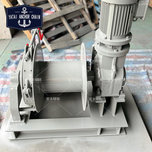 รอกโซ่ไฟฟ้ายี่ห้อ Yatai สำหรับเรือ แบบโซ่ ใช้ไฟ AC 380V วัสดุเหล็ก ได้รับการรับรองมาตรฐาน CCS BV ติดตั้งแบบ Bolt-On - Product Image 3