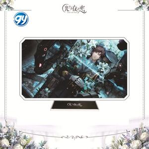 Soporte Acrílico de Xiao Yi, Qi Shiling, Lu Chen y <span class=keywords><strong>Charlie</strong></span> Su, Decoración de Escritorio para <span class=keywords><strong>Juegos</strong></span> Otome, Luz y Noche - Product Image 5