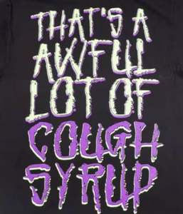 Halloween T-shirt COUGH SYRUP Jason T-Shirt Streetwear Hop <strong>Clothing</strong> <strong>Manufacturers</strong> 100%cotton Custom Clothes - Product Image 5
