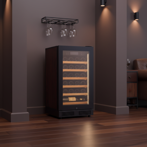 Nevera para Vinos de 68L con 20 <span class=keywords><strong>Botellas</strong></span>, Puerta de Una Sola Zona, Refrigerador para Bodega, Fabricación OEM - Product Image 1