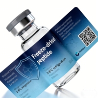 Étiquettes d'étanchéité personnalisées pour flacons de 3 ml, autocollants texturés anti-effraction pour flacons de compléments alimentaires rechargeables