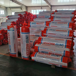 Matériaux d'isolation ASTM UL, rouleaux <span class=keywords><strong>de</strong></span> fibre <span class=keywords><strong>de</strong></span> <span class=keywords><strong>verre</strong></span> avec feuille d'aluminium, certification ignifuge A1, couverture <span class=keywords><strong>en</strong></span> fibre <span class=keywords><strong>de</strong></span> <span class=keywords><strong>verre</strong></span> pour le marché américain - Product Image 5