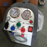 Máquina Portátil de Recuperación de Refrigerante con Motor para Mantenimiento de Aire Acondicionado de Automóviles, Compresor sin Aceite de 100-240V