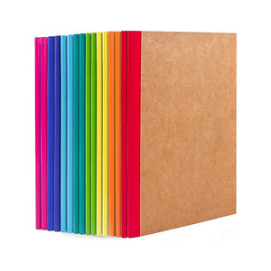 Cuaderno de Papel Kraft Marrón Reciclable, Cuaderno de Ejercicios con Logotipo Personalizado para Estudiantes Escolares - Product Image 2