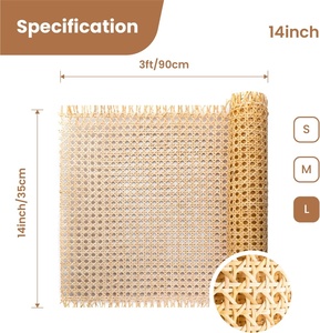 Rolo de rede de vome – sangle en rotin écologique de qualité supérieure, vente en gros, rouleau de ceinture de sécurité, sangle pour meubles en rotin - Product Image 2