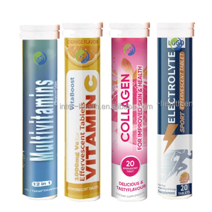 VitaSpring OEM 1000mg L-glutatión Vitamina C Suplemento de belleza Colágeno Tabletas efervescentes para blanquear la piel - Product Image 4