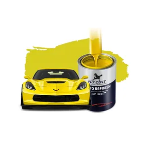 MJ COAT Auto 2K Solid Color Good Coverage High Gloss Metallic Car Paint.