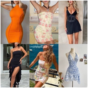 Abiti Eleganti da Donna <span class=keywords><strong>di</strong></span> <span class=keywords><strong>Marca</strong></span>, Nuova Collezione, Grande Sconto, Vestiti Assortiti in Stock - Product Image 1