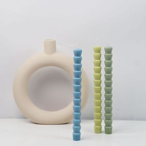 Nouveaux moules à bougies en plastique transparent en forme de boules empilées, extra longs et hauts, pour la fabrication de bougies artisanales en bambou, fournitures pour la fabrication de bougies - Product Image 6