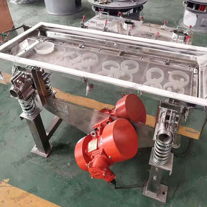 เครื่องคัดกรองผงแบบสั่นเชิงเส้นสำหรับงานทางเคมีทรายพร้อมส่วนประกอบมอเตอร์หลัก - Product Image 6