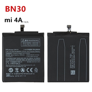 Batería Recargable de Repuesto Original OEM de 3030 mAh BN30 para Xiaomi <span class=keywords><strong>Redmi</strong></span> <span class=keywords><strong>4A</strong></span> para Teléfono Celular - Product Image 1