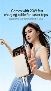 Batería Externa UGREEN de 10000mAh con Carga Rápida PD de 30W para Teléfonos Inteligentes y Tabletas - Product Image 4