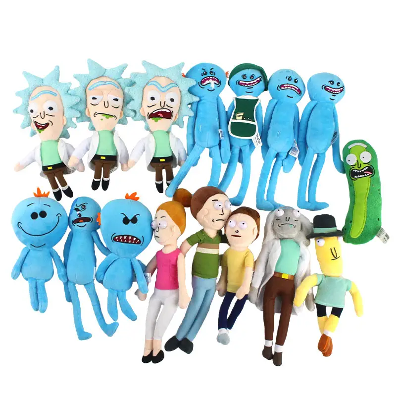 ตุ๊กตาผ้าพลัฌ,ตุ๊กตายัดนุ่น Sanchez Smith Mr Meeseeks Jerry Summer