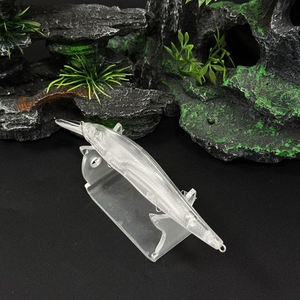 Leurre de pêche professionnel non peint 110 mm 14 g, type Wobbler, appât artificiel coulant <span class=keywords><strong>pour</strong></span> brochet et bar, idéal <span class=keywords><strong>pour</strong></span> la pêche au prédateur. - Product Image 6