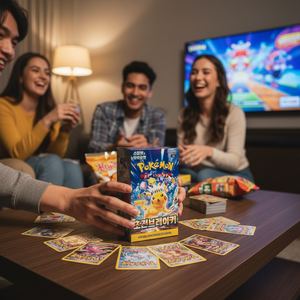 Boîte de 30 paquets de cartes Pokémon SV8 Super Electric Breaker, 150 cartes TCG à collectionner en papier, fabriquées en Corée pour les fêtes - Product Image 3