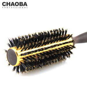 <span class=keywords><strong>Spazzola</strong></span> Rotonda CHAOBA per Asciugatura con Manico in Legno, <span class=keywords><strong>Spazzola</strong></span> Professionale con Cilindro Termico Ionico in Alluminio per Capelli Lisci - Product Image 3