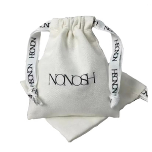 Thấp moq biểu tượng tùy chỉnh in bông túi dây rút túi quà tặng cho xà phòng nến Pouch tính năng vải vải cho doanh nghiệp nhỏ - Product Image 6