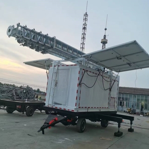 Giá thấp xách tay Telescopic pin ánh sáng Trailer thông tin liên lạc tháp bò tháp - Product Image 3