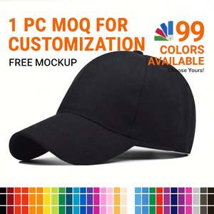 Gorra de Béisbol Azov-xr de Poliéster Ligero, Color Sólido, para Parejas, con Visera Curva, Gorra de Sol, Tendencia de Verano - Product Image 1