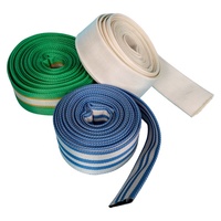 Tuyau d'arrosage flexible et durable en tissu tressé pour l'irrigation agricole et la lutte contre les incendies (incendies de classe A/B) Installation facile 250 PSI