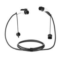 Câble de charge EV de type 2 à type 1, nouveau style, monophasé/triphasé, 16A, 3,5 kW, longueur personnalisée 5m, 7m, 10m