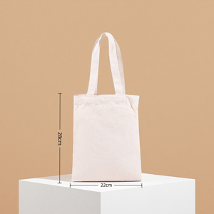 Oversized Cotton Canvas Tote Letter Pattern Rope Handle Reusable Durable Giant Grocery Shopping Yoga Sports Gift - Product Image 2