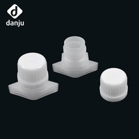 Capuchon de bec verseur en plastique de 16 mm, durable, de qualité alimentaire, écologique, anti-fuite, réutilisable, léger et flexible – Échantillon disponible