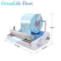 Machine de Stérilisation et de Scellage Thermique Greatlife Dent pour Sachets de Stérilisation Dentaire – Idéale pour les Dentistes et le Secteur Médical