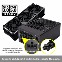 Alimentation électrique pour serveur/ordinateur de bureau Delta SGM1300W noire monocanal 12V Platinum Full-Mode Full-Voltage 20+4Pin ATX