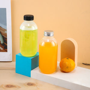 Botellas Redondas de Plástico PP para Bebidas con Tapas de Rosca, Bebidas Energéticas, Café, Vodka, Cerveza, Jugo, Refrescos, Bebidas Carbonatadas, Agua Mineral, Libres de BPA - Product Image 3