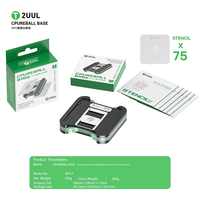 2UUL BH17 CPUREBALL BASE Plateforme de Reballing Magnétique Double Face pour iPhone et Android – Outils de Réparation de CPU de Téléphone