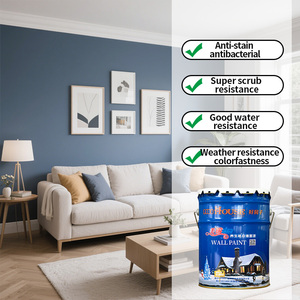 Sơn nhũ tương thân thiện với môi trường-Màu sắc tùy chỉnh, khô nhanh, thấp, gốc nước, thích hợp cho phòng ngủ trong nhà & phòng khách - Product Image 4