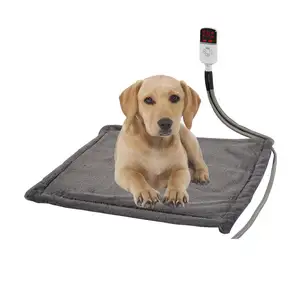 Coussin chauffant électrique pour chiens et chats, tapis chauffant d'intérieur avec arrêt automatique, coussin chauffant pour animaux de compagnie, vente en gros - Product Image 1