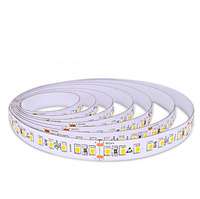 Barre lumineuse LED en cuivre DC12V 24V IP20, rouleau de 10 m, SMD2835 120D, bande lumineuse intelligente 2700K, contrôle par télécommande/Wi-Fi, éclairage paysager
