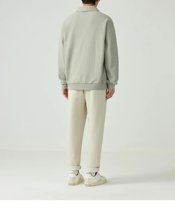 Felpa Personalizzata all'Ingrosso 2026, Qualità Premium, Maniche Corte, Design Personalizzato Gratuito, Autunno, 100% Cotone, Lavorazione a Maglia, Stampa Digitale per Uomo - Product Image 4