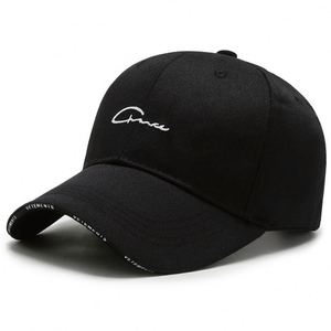 Casquette de baseball structurée à 5 panneaux avec logo personnalisé, visière sandwich, style Dad Hat, vierge, économique, pour cadeau promotionnel - Product Image 3