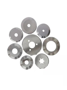Slitting <strong>Circular</strong> <strong>Blade</strong> /round Knife for Cutting Metal Paper Plastic <strong>Blades</strong> Disc Rolling Longitudinal Shearing of Strips Cutting - Product Image 2