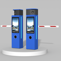 Barrière intelligente avec système intégré de reconnaissance de plaques d'immatriculation |   Système de gestion automatique des paiements des parkings