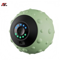 Balle de massage vibrante CZFIT pour détendre les muscles, matériau sûr, personnalisable, balle de massage électrique portable