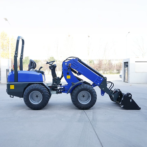 Alat Berat Diesel Berkualitas Tinggi, <span class=keywords><strong>Mini</strong></span> Wheel <span class=keywords><strong>Loader</strong></span>, Wheel <span class=keywords><strong>Loader</strong></span> Diesel Teleskopik untuk Kebun, Dijual - Product Image 1