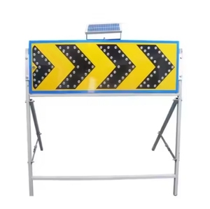 Signalisation routière solaire de signalisation de circulation avec flèche LED clignotante - Product Image 1