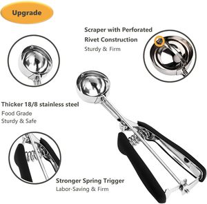 Cucharas para Helado y Galletas con Superficie <span class=keywords><strong>de</strong></span> Pulido Secundario <span class=keywords><strong>en</strong></span> Forma <span class=keywords><strong>de</strong></span> Bola - Product Image 4