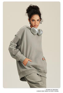 Sudadera con Capucha Oversize Unisex de Invierno, 445 g/m², con Estampado 3D en Relieve, de Alta Calidad, Personalizable, Impresión Bajo Demanda - Product Image 3