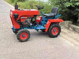 Produttore diretto 12hp 195F Diesel raffreddato ad aria rotativo rotaia 4WD per il diserbo e trinceramento in terreni agricoli - Product Image 2