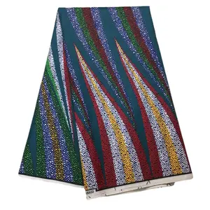 Groothandel Mooie Afrikaanse Polyester Batik Doek Super Goedkoop Kant Product