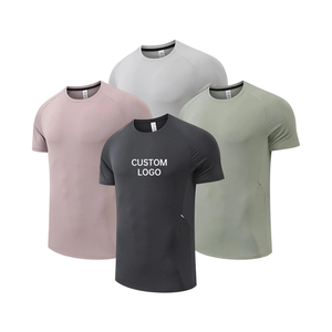 Ropa de Gimnasio para Hombre, Camiseta Deportiva Ligera, Ajustada, para Correr, Ropa de Fitness - Product Image 1