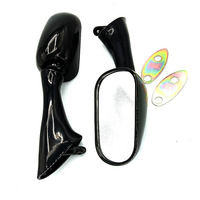Rétroviseurs latéraux noirs pour Honda CBR 600 F2/F3 1991-1998 CBR900RR 1993-1997 CBR1000F VFR750F 800F accessoires de moto